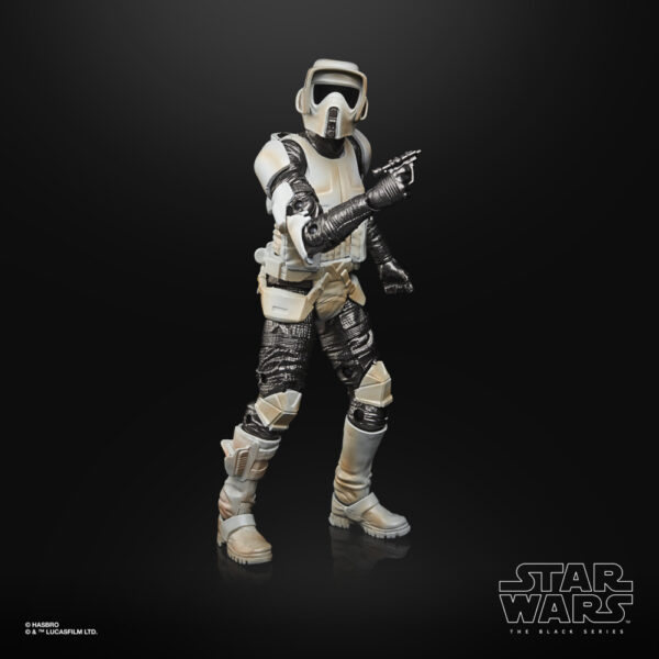 STAR WARS THE BLACK SERIES CARBONIZED COLLECTION 6 INCH SCOUT TROOPER Figure 6