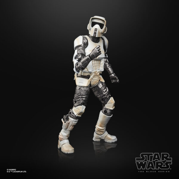 STAR WARS THE BLACK SERIES CARBONIZED COLLECTION 6 INCH SCOUT TROOPER Figure 8