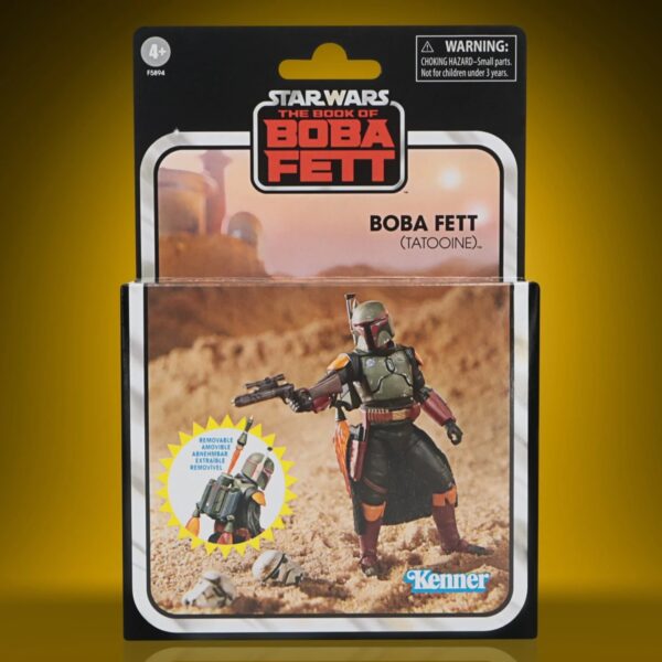 star wars vintage collection deluxe boba fett (tatooine)