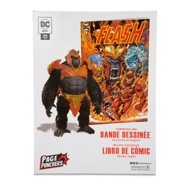 DC Page Punchers Megafig The Flash Gorilla Grodd 3