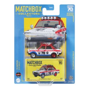 matchbox collectors series (2023) 1970 datsun 510 rally #03