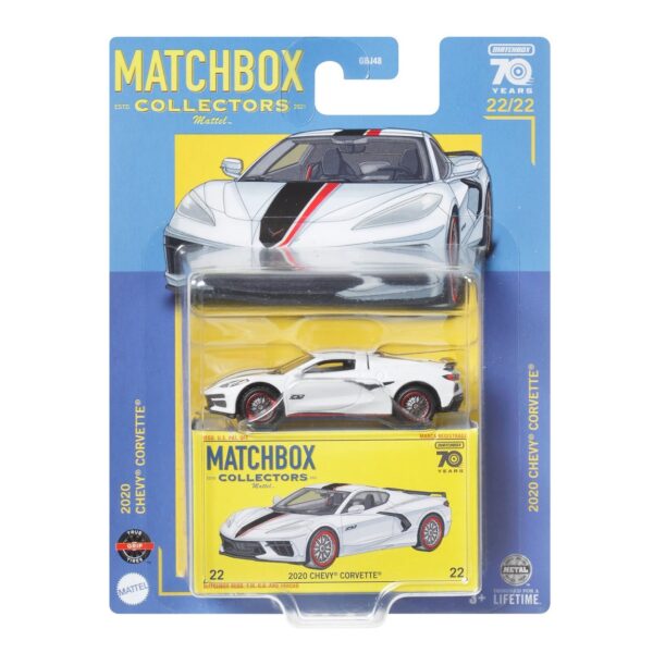 matchbox collectors series (2023) 2020 corvette c8 #22