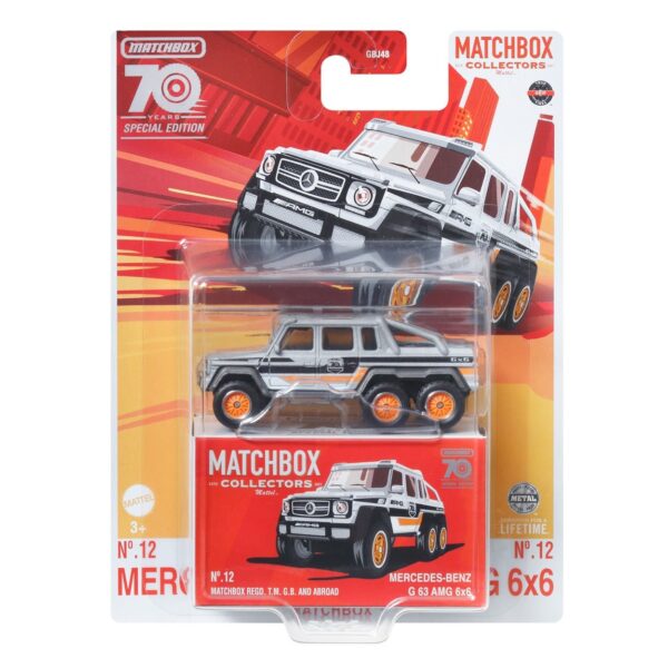 matchbox collectors series (2023) mercedes benz g63 amg 6x6 #12