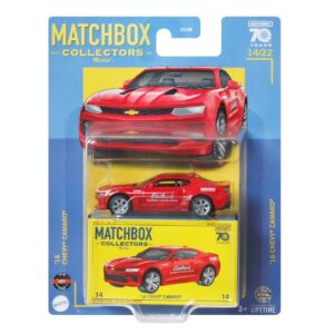 matchbox collectors series (2023) 16 chevy camaro #14