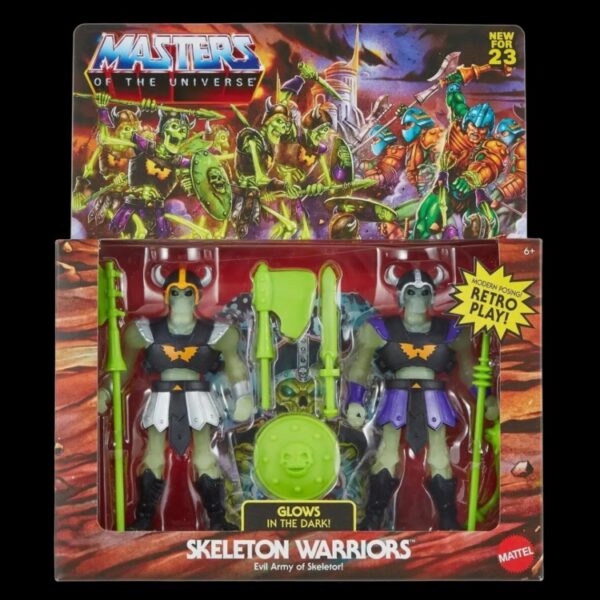 masters of the universe: origins skeleton warriors 2 pack