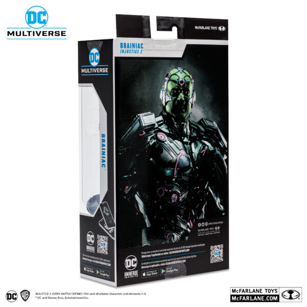 dc multiverse brainiac (injustice 2) (platinum edition)