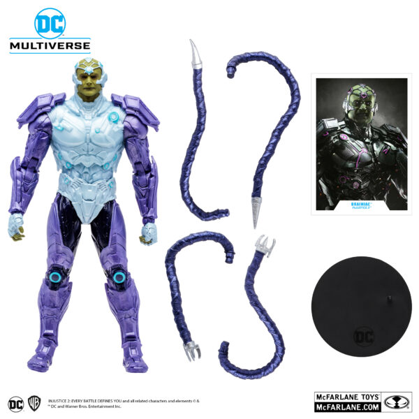 dc multiverse brainiac (injustice 2) (platinum edition)